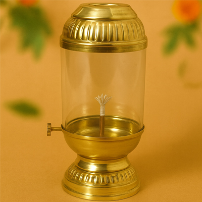 Brass Oil Lamp 1 Brass Oil Lamp