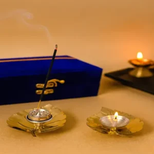 Brass Diya Set from Metal & Beyond