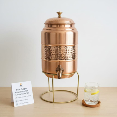 Copper Water Dispenser